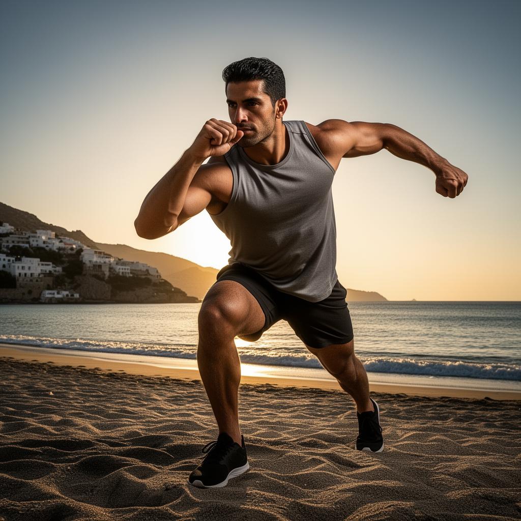 Fitness / sports photoshoot — Tenerife